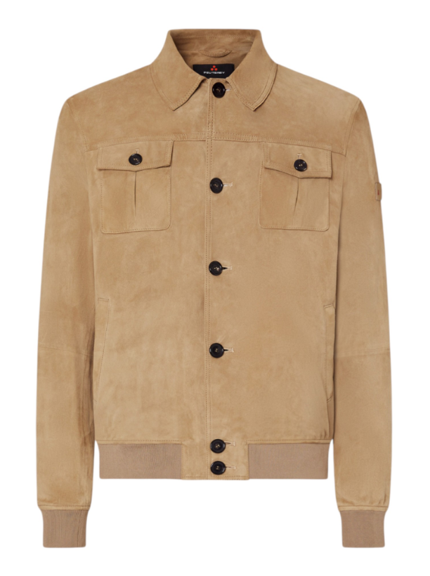 giubbino destiny suede in pelle scamosciata DESTINY SUEDE 02 794 PeUTEREY 