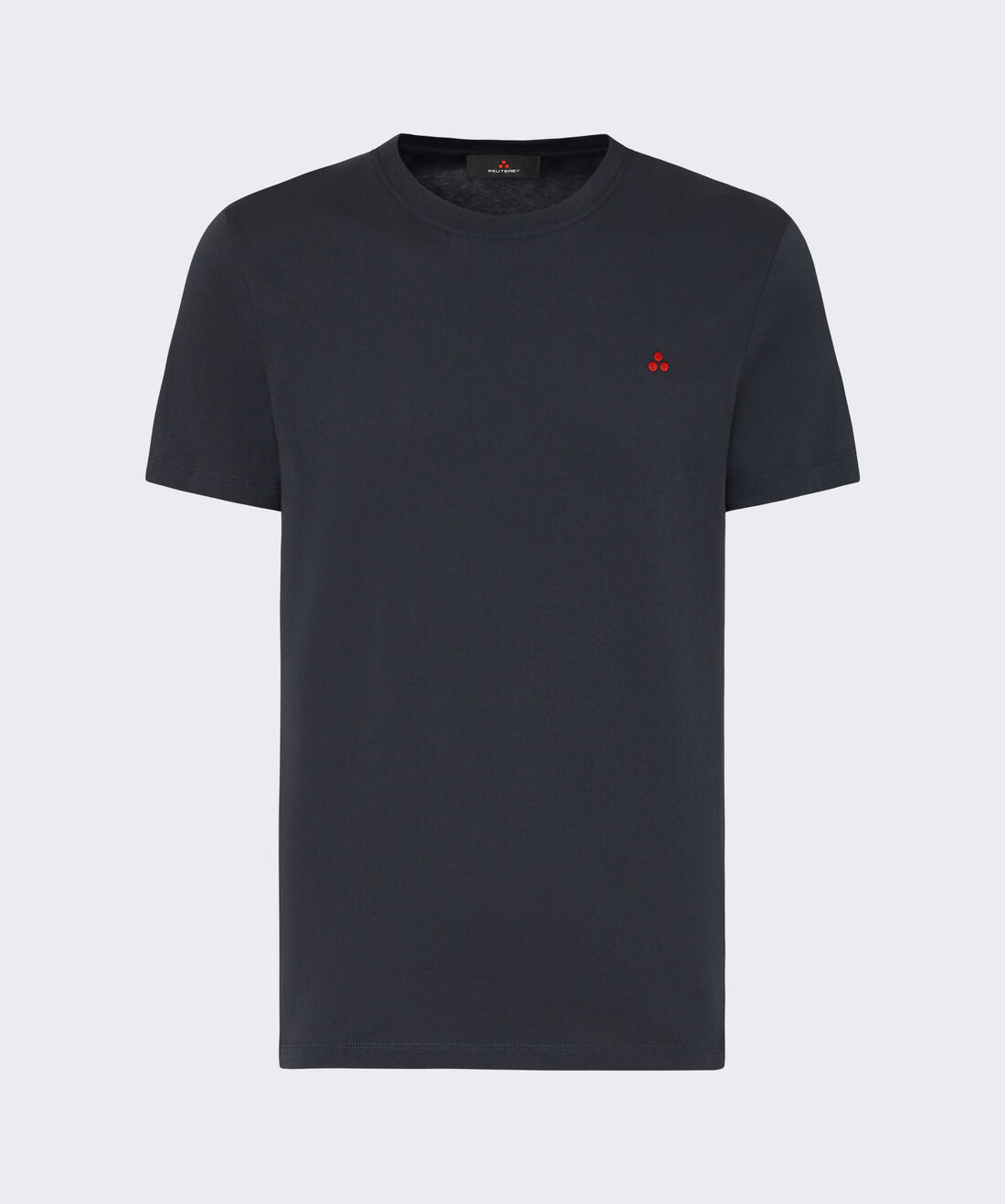 t-shirt con logo ricamato MANDERLY 04 215 PeUTEREY 
