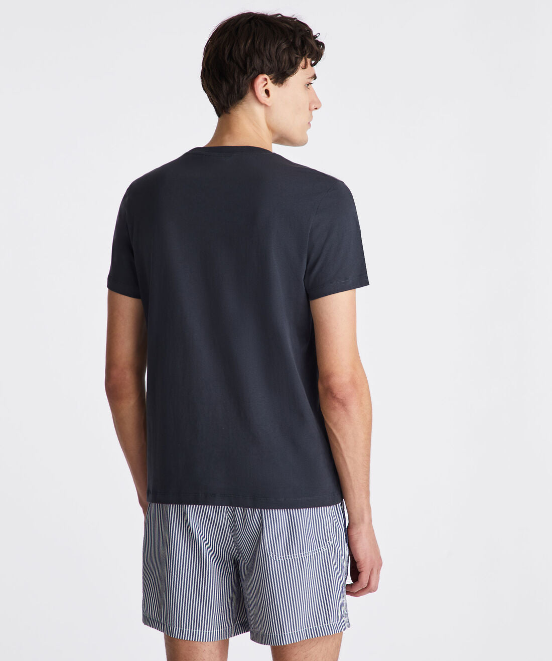 t-shirt con logo ricamato MANDERLY 04 215 PeUTEREY 