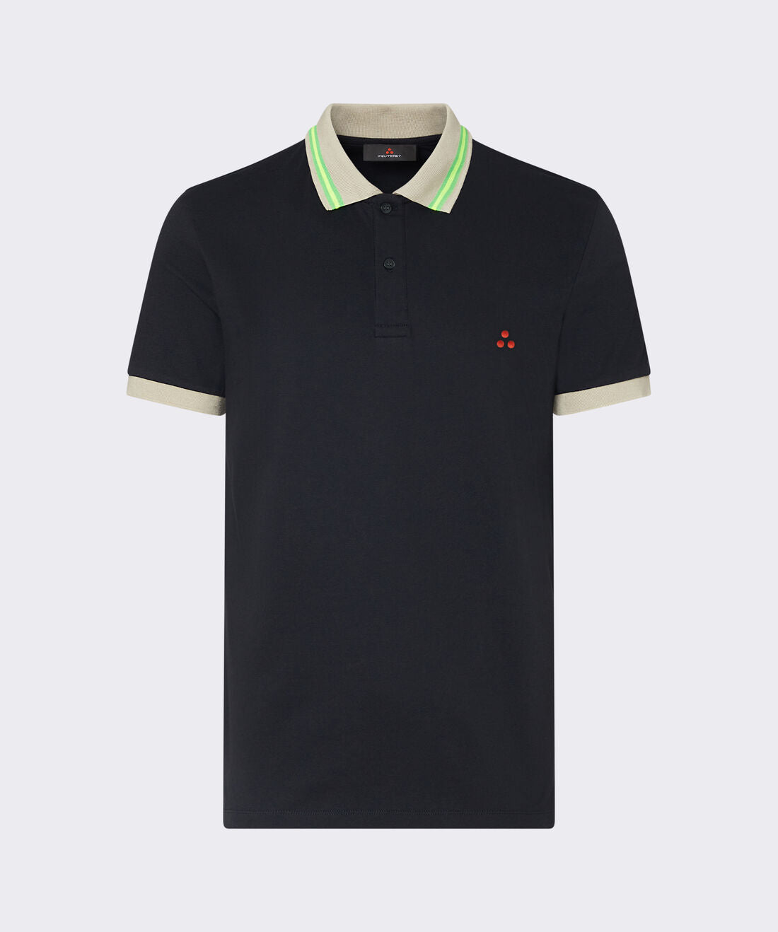 polo con dettagli fluo NEW SELANDINA STR 04 215 PeUTEREY 