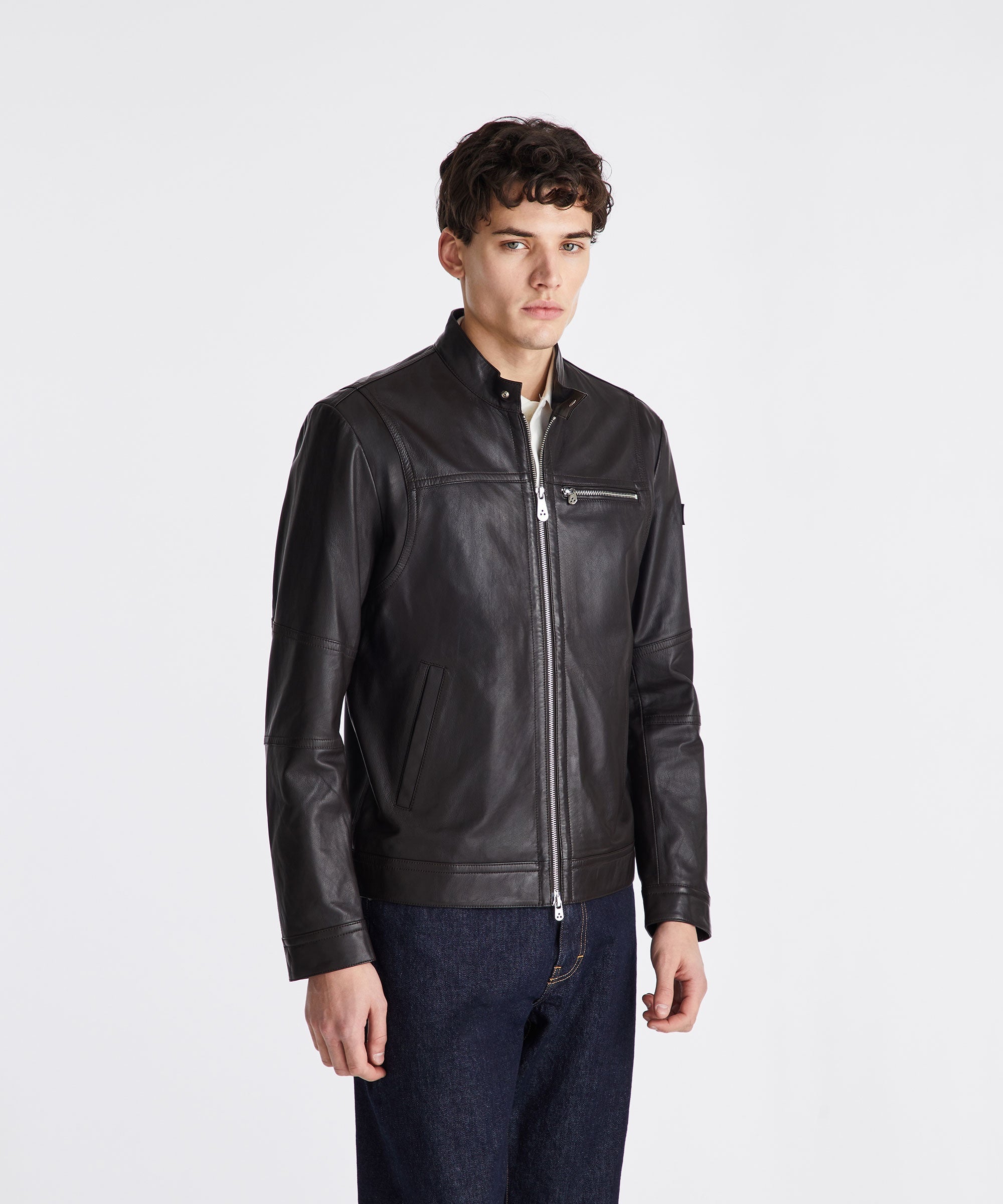 Biker saguaro in pelle PEU5412 99011856 961 PeUTEREY 