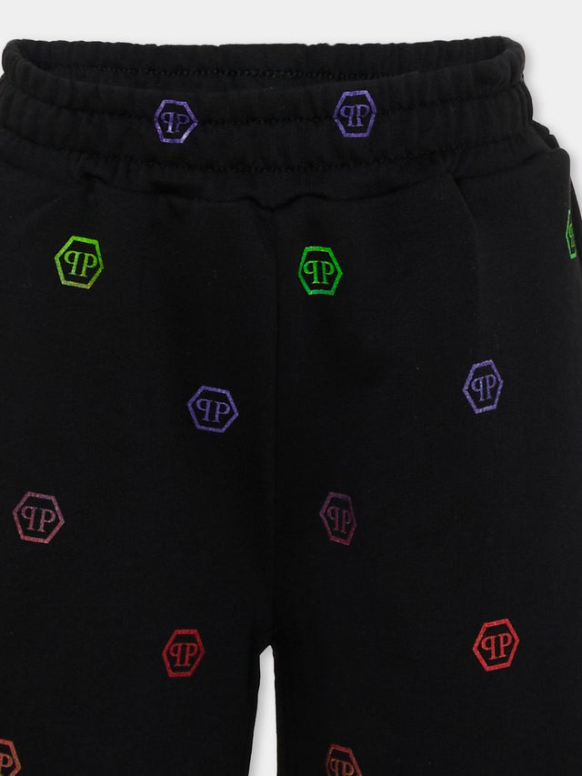 shorts logati multicolor S6PHJBBE010 110 PHILIPP PLEIN 