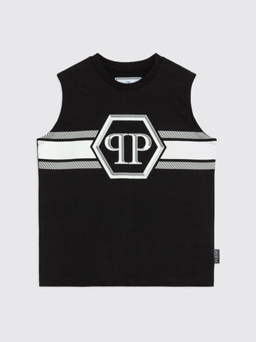 canotta logo exagon S6PHJBTH053 110 PHILIPP PLEIN 