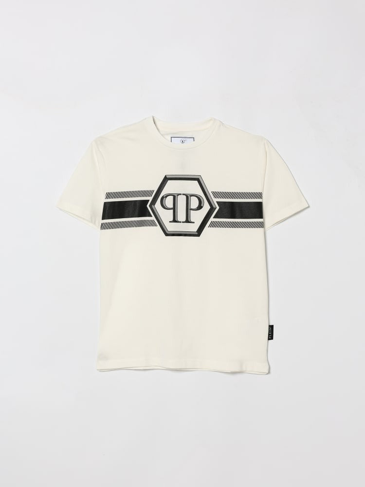 t-shirt logata S6PHJBTH054 002 PHILIPP PLEIN 