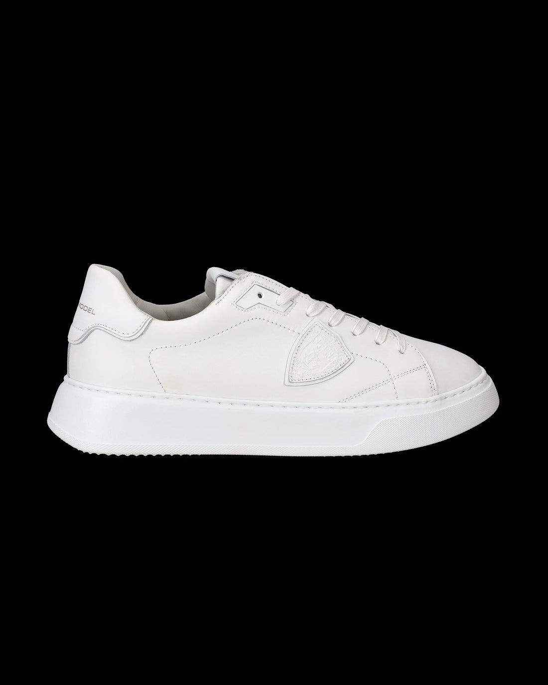 sneakers temple bianca BTLU V001 BLANC V0001 PHILIPPE MODEL 
