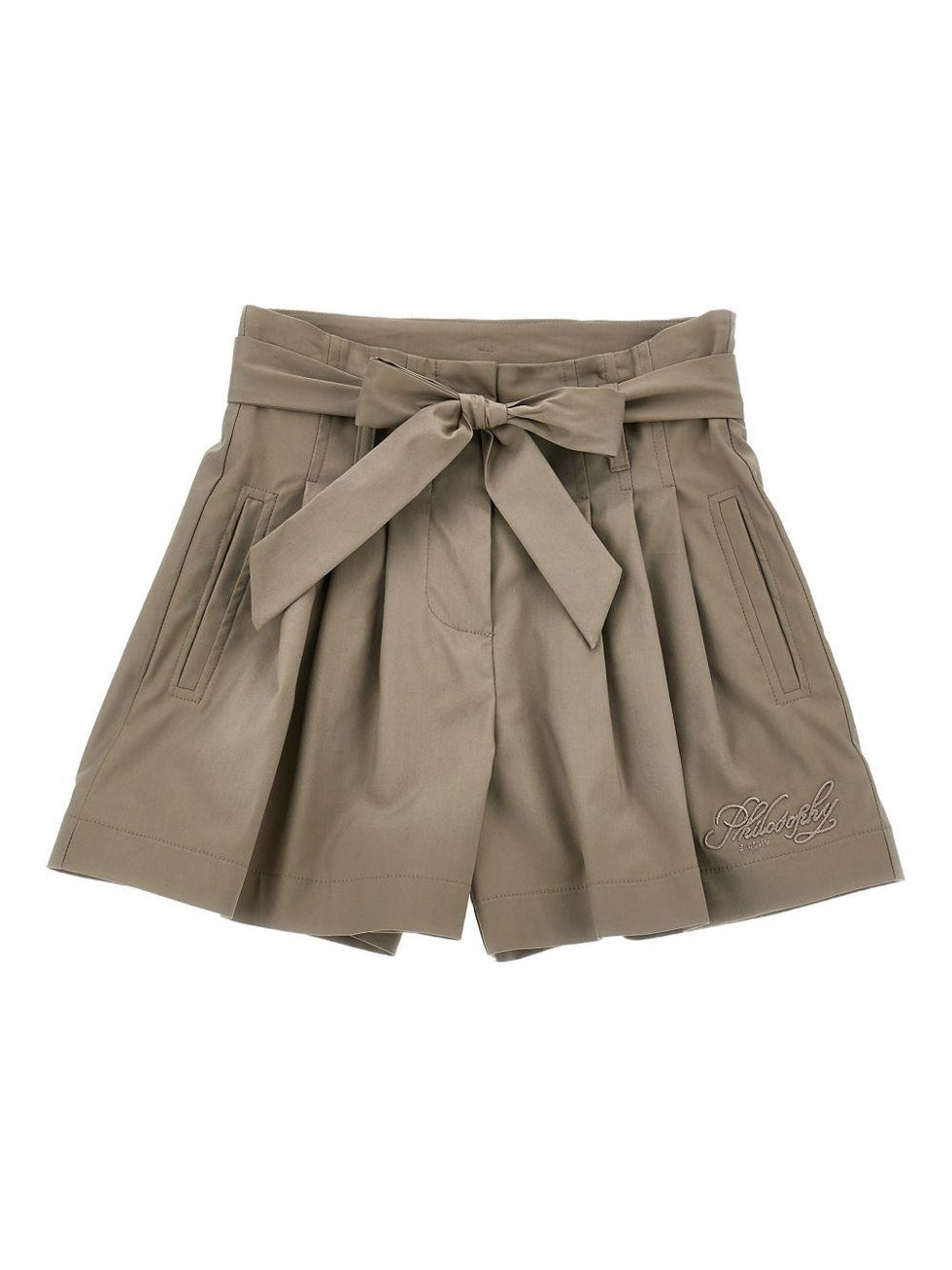 shorts con fiocco in vita I1G404 7301 0007 PHILOSOPHY 