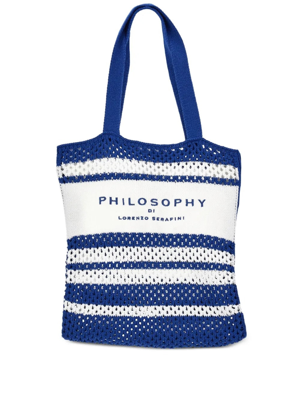 Borsa in cotone crochet I9G002 7030 0156 PHILOSOPHY 