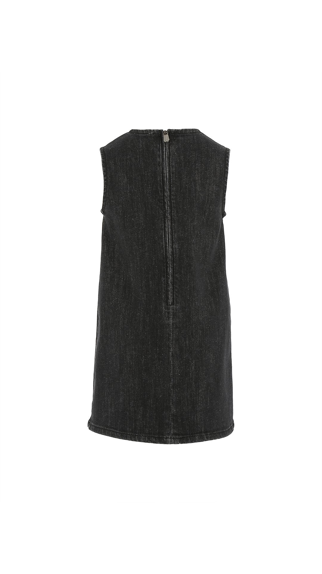 abito in denim con charm KFAB044 DS061 5026 PINKO 