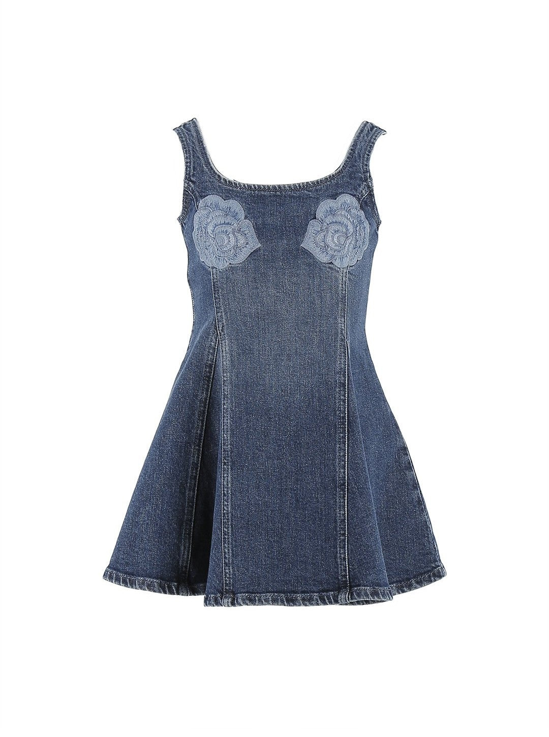 abito con ricamo rose KFAB051 DS061 D814 PINKO 
