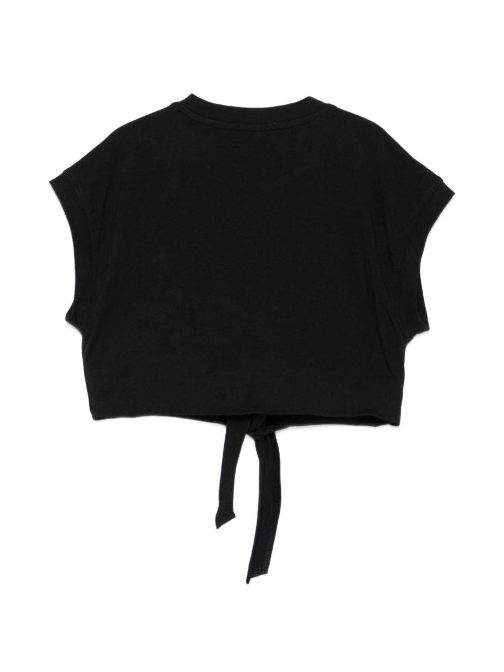 t-shirt con nodo e logo KFTS042 CJEO17 D852 PINKO 