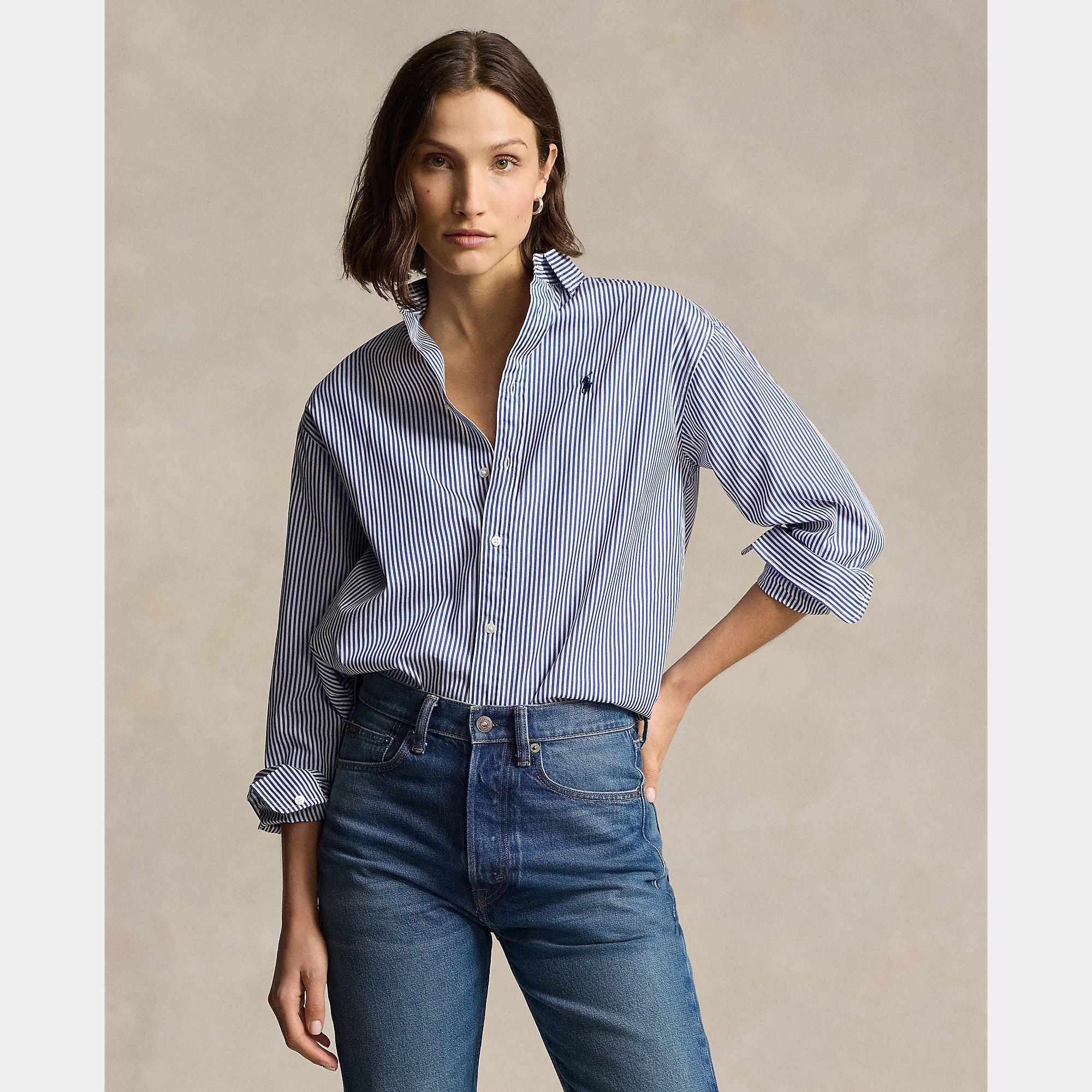 camicia relaxed fit 211-910743 020 RALPH LAUREN POLO 