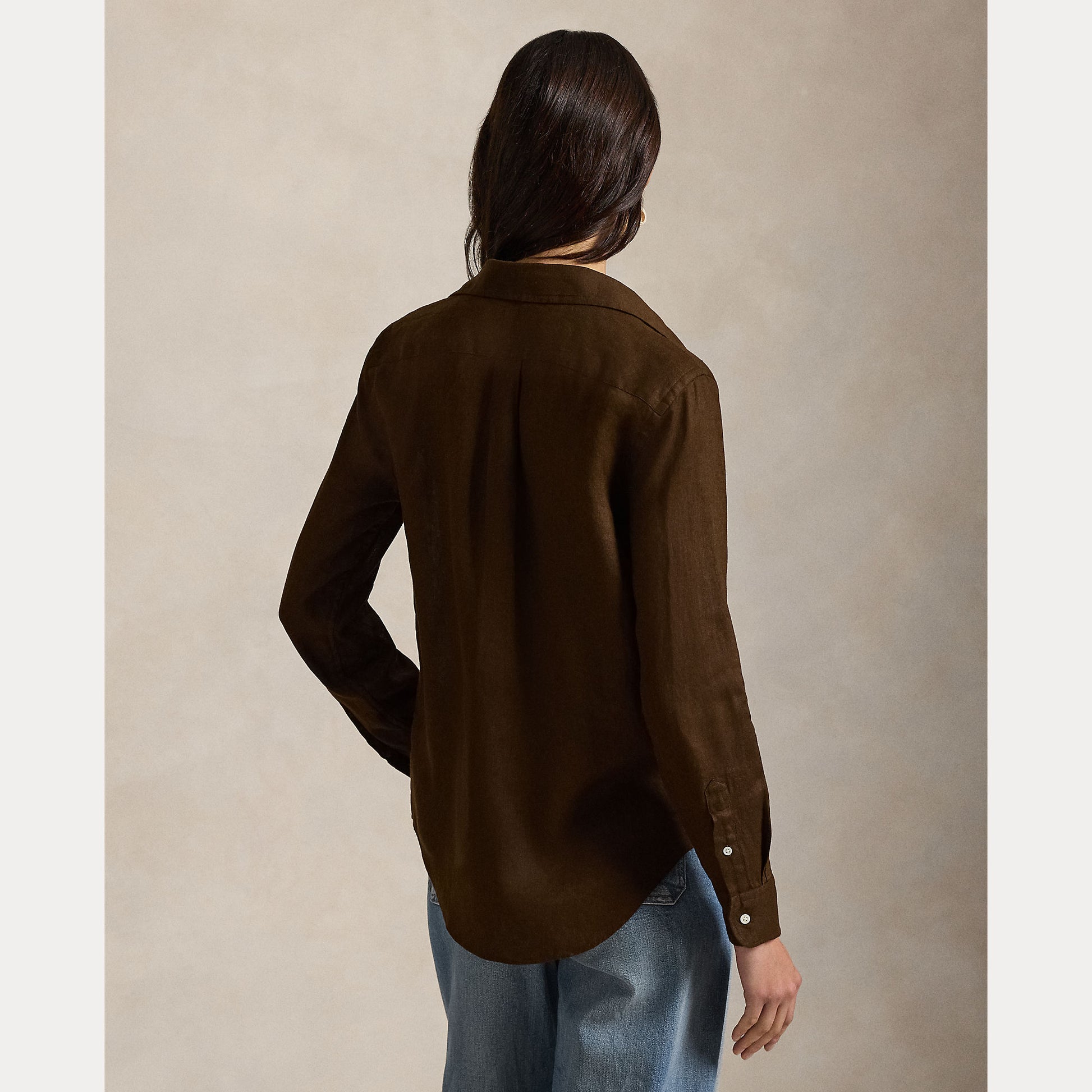 camicia in lino 211-970730 508 RALPH LAUREN POLO 