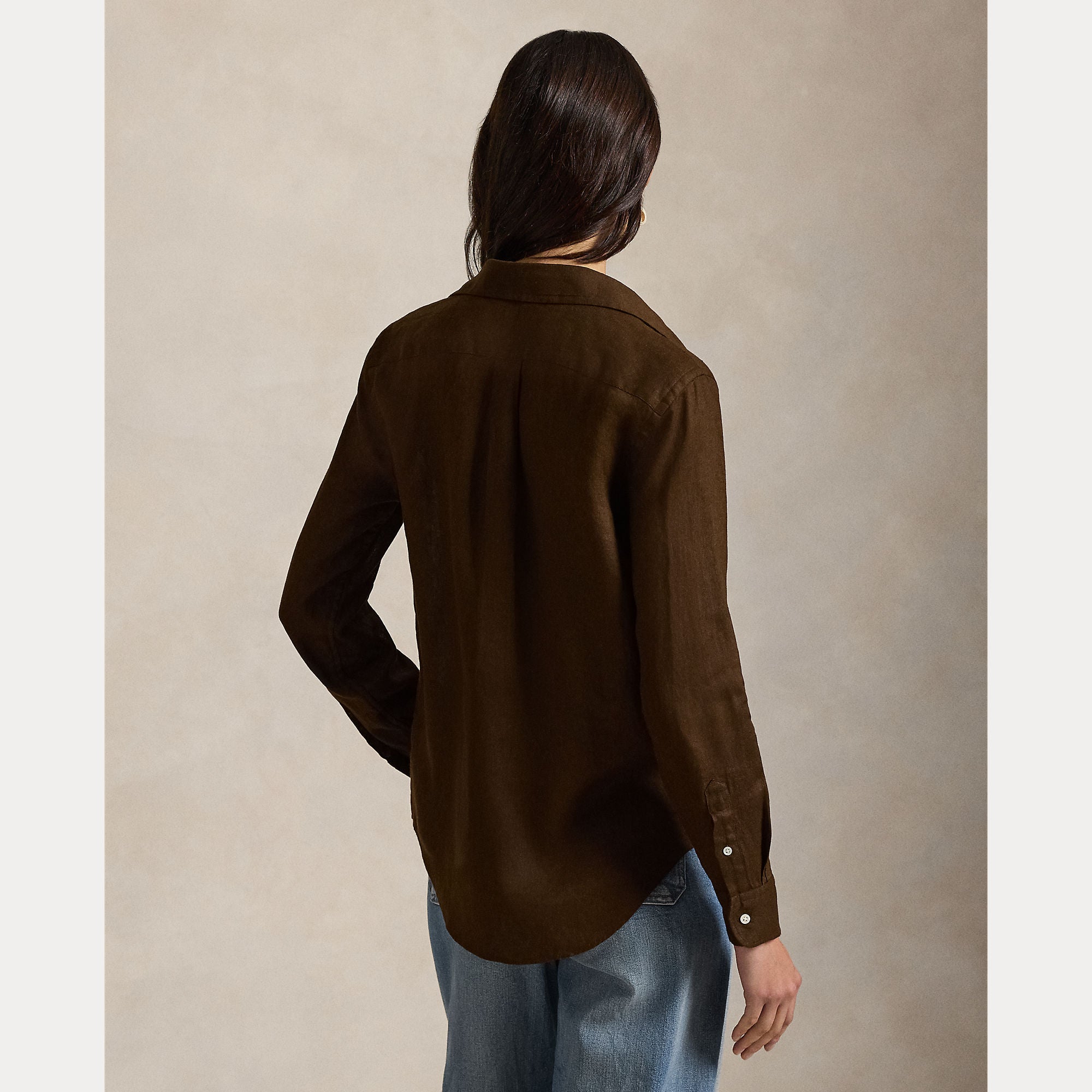 camicia in lino 211-970730 508 RALPH LAUREN POLO 