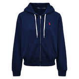RALPH LAUREN POLO felpa con cappuccio e zip Blu