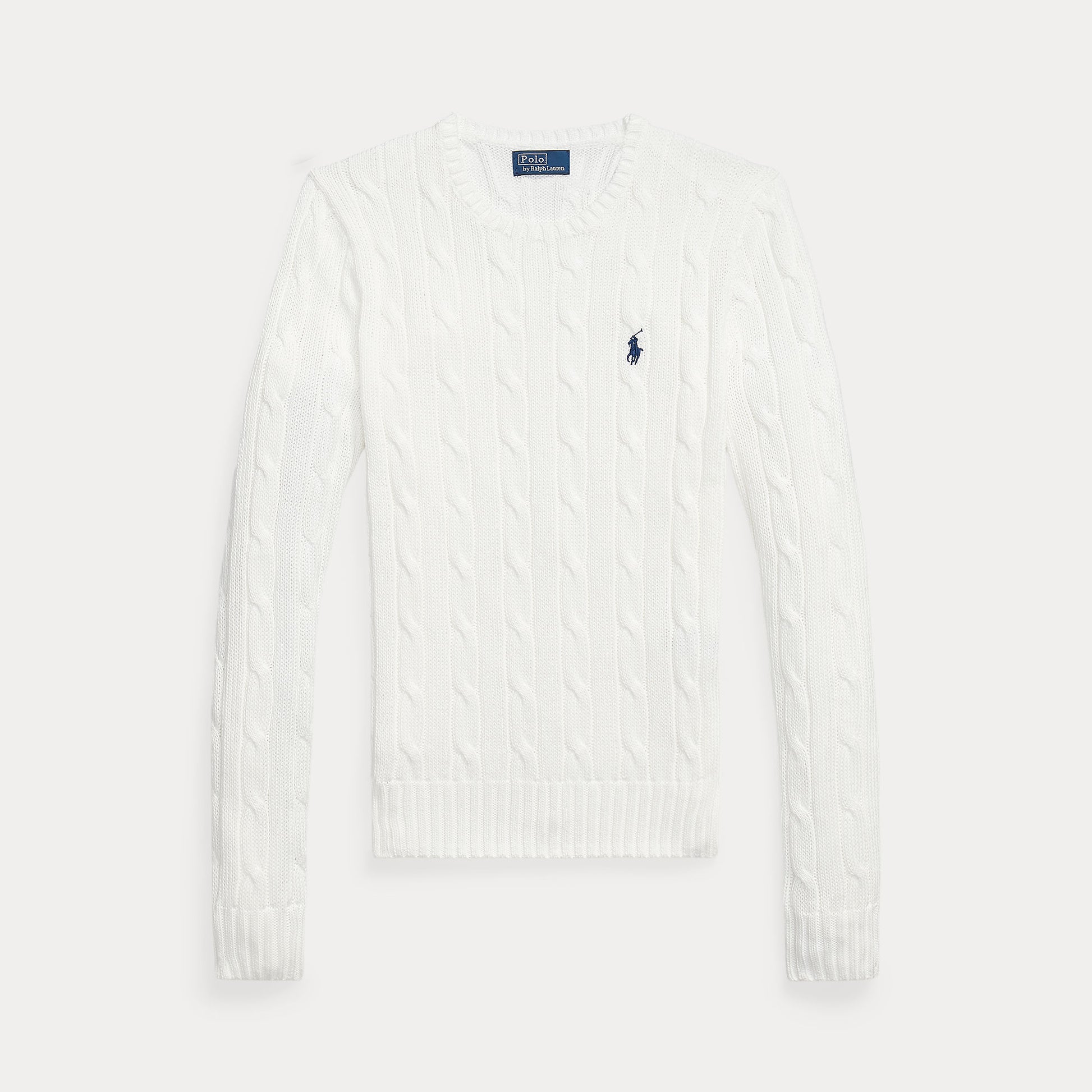 maglia girocollo a trecce 211-971869 007 RALPH LAUREN POLO 