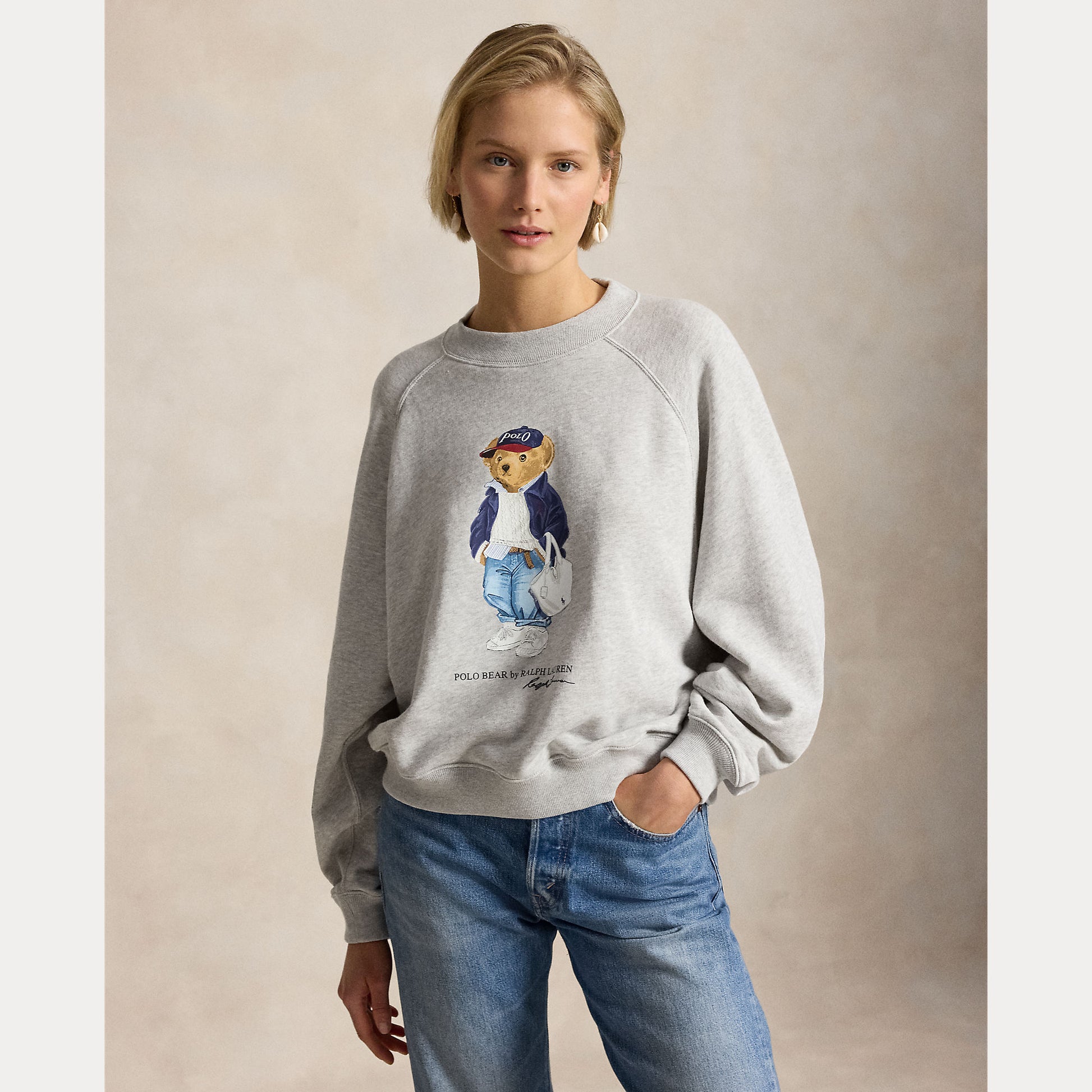 Felpa in pile Polo Bear 211-A96185 001 RALPH LAUREN POLO 