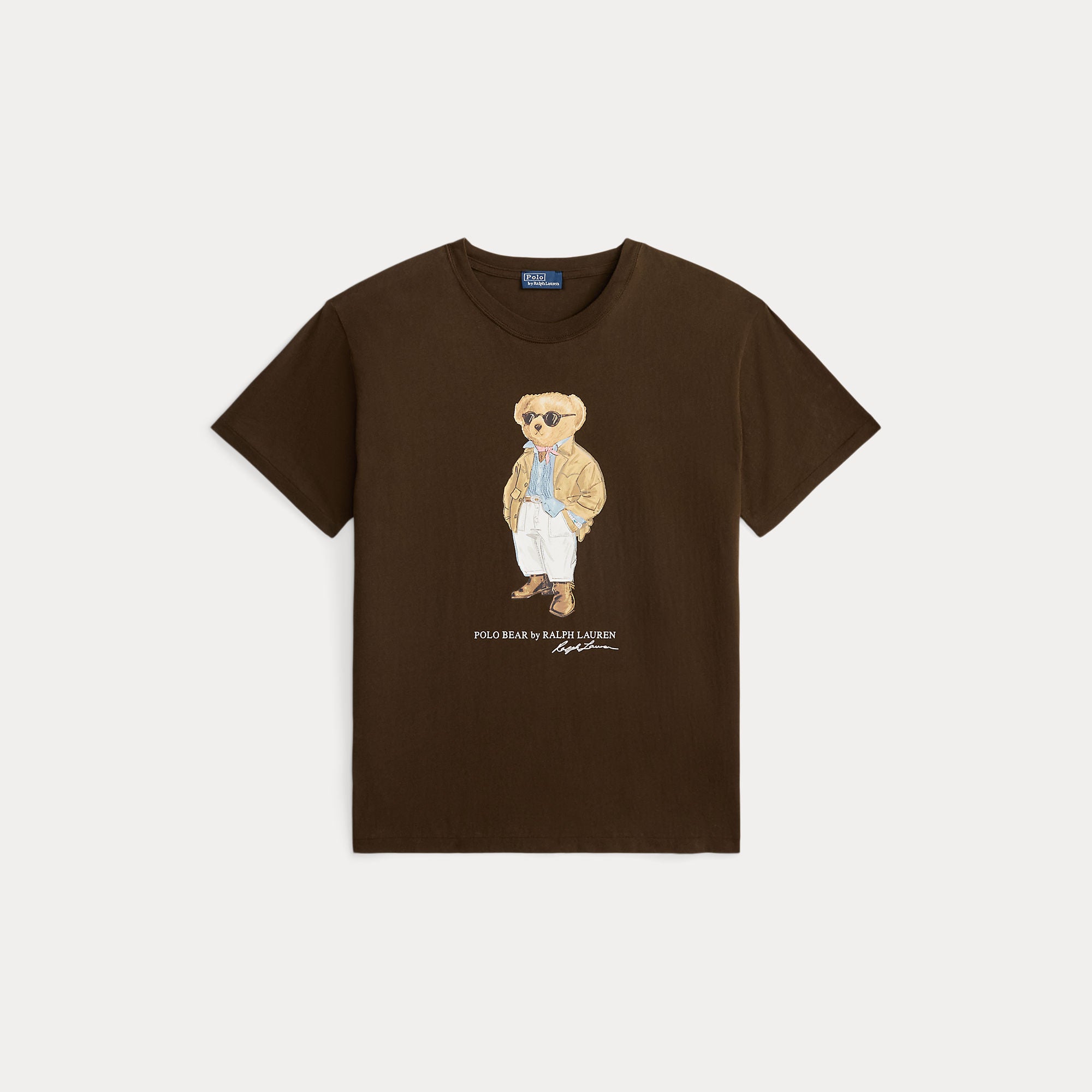 t-shirt con teddy bear 211-A96599 001 RALPH LAUREN POLO 
