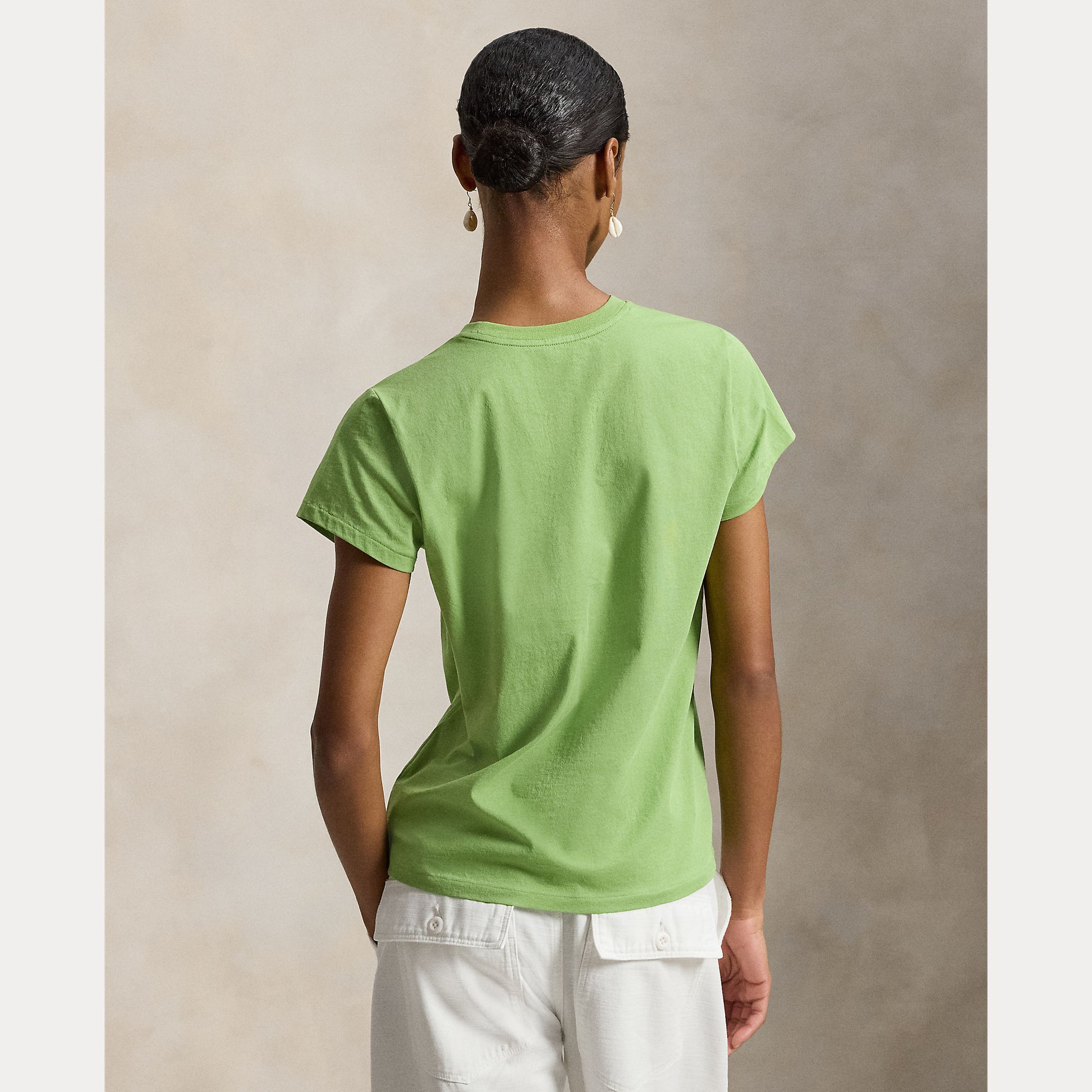t-shirt con iconico pony 211-B14605 003 RALPH LAUREN POLO 