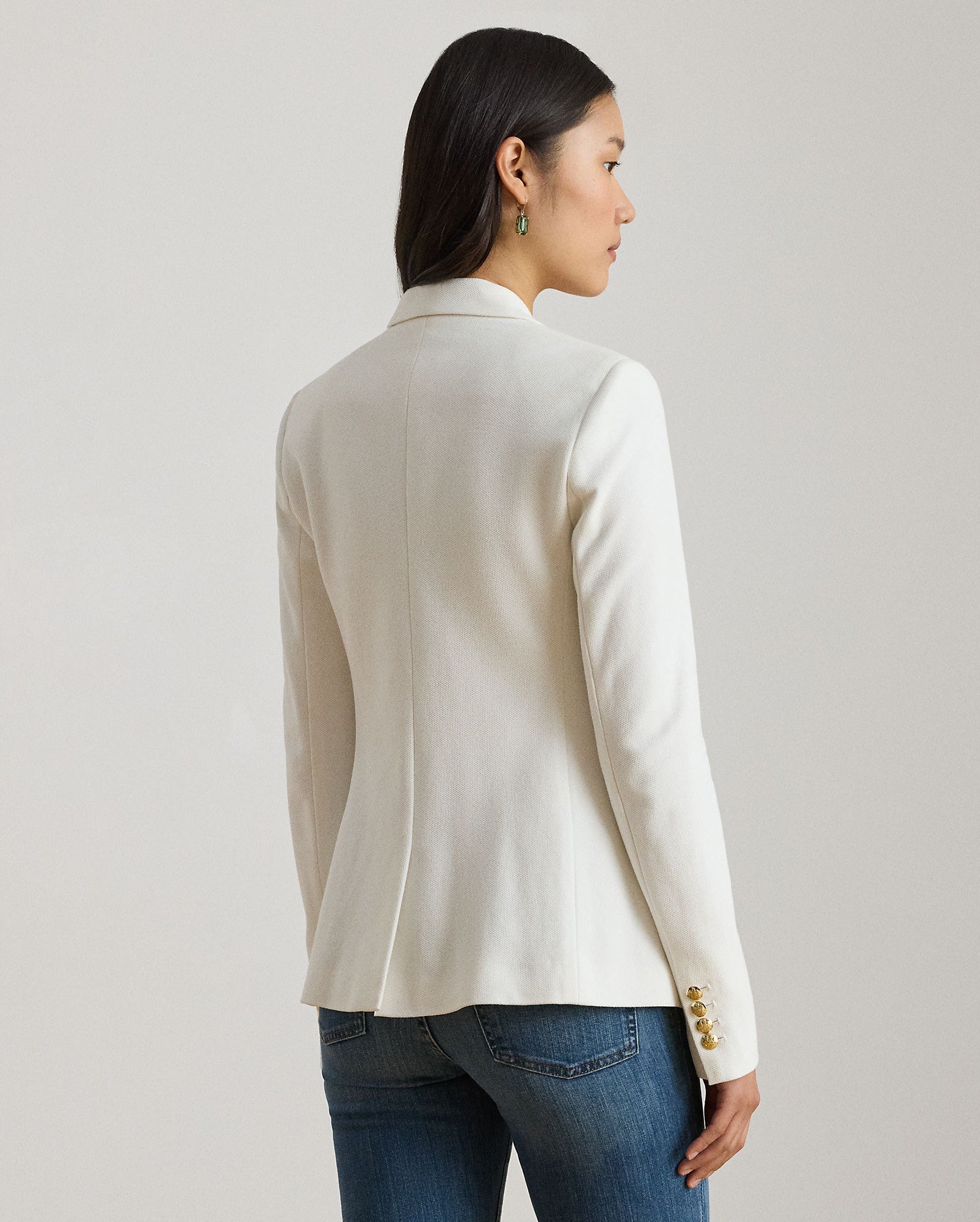 blazer con logo ricamato 200-797305 001 LAUREN RALPH LAUREN 