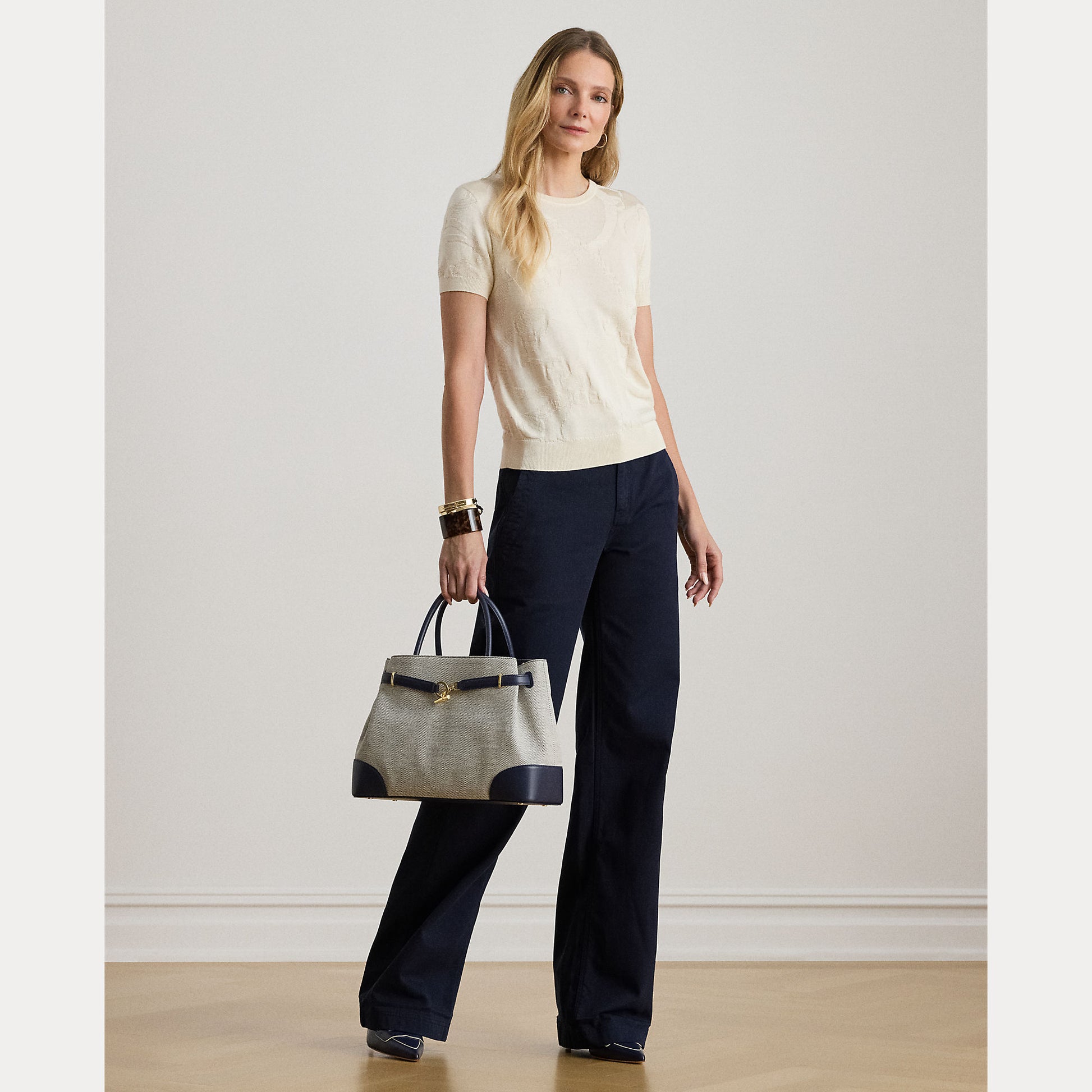 maglia maniche corte 200-P03475 001 LAUREN RALPH LAUREN 