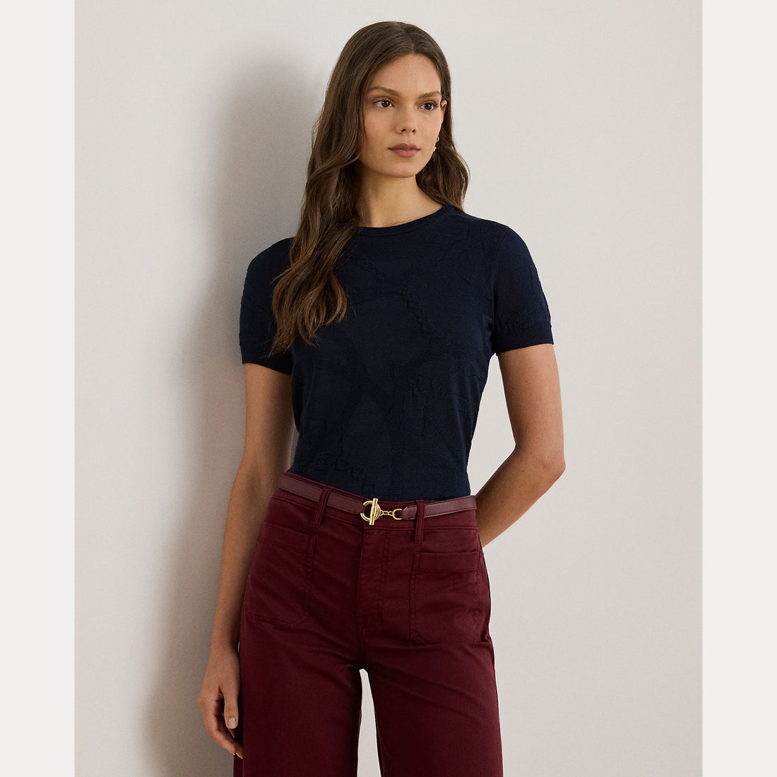 maglia maniche corte 200-P03475 002 LAUREN RALPH LAUREN 