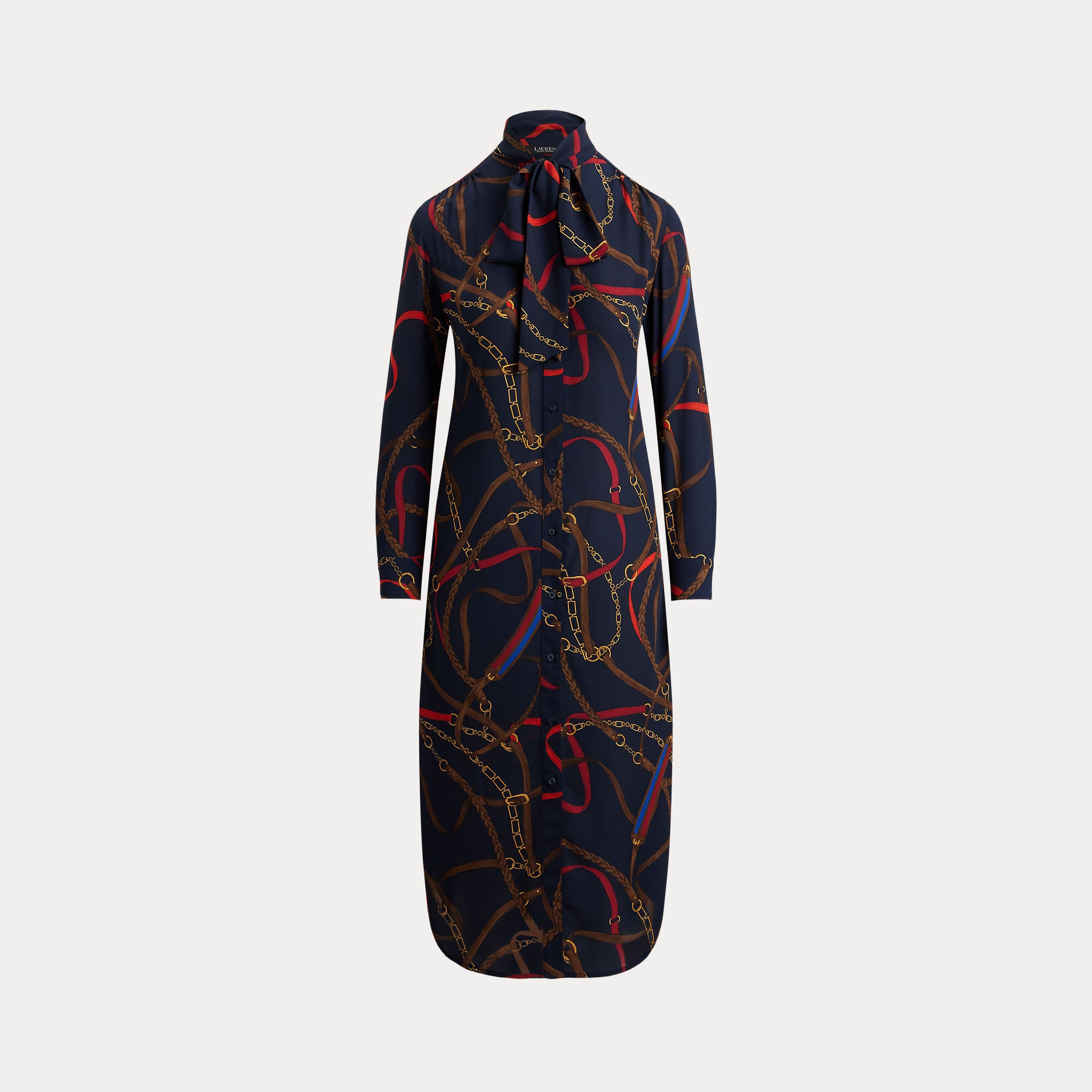 abito in georgette 200-P03552 001 LAUREN RALPH LAUREN 