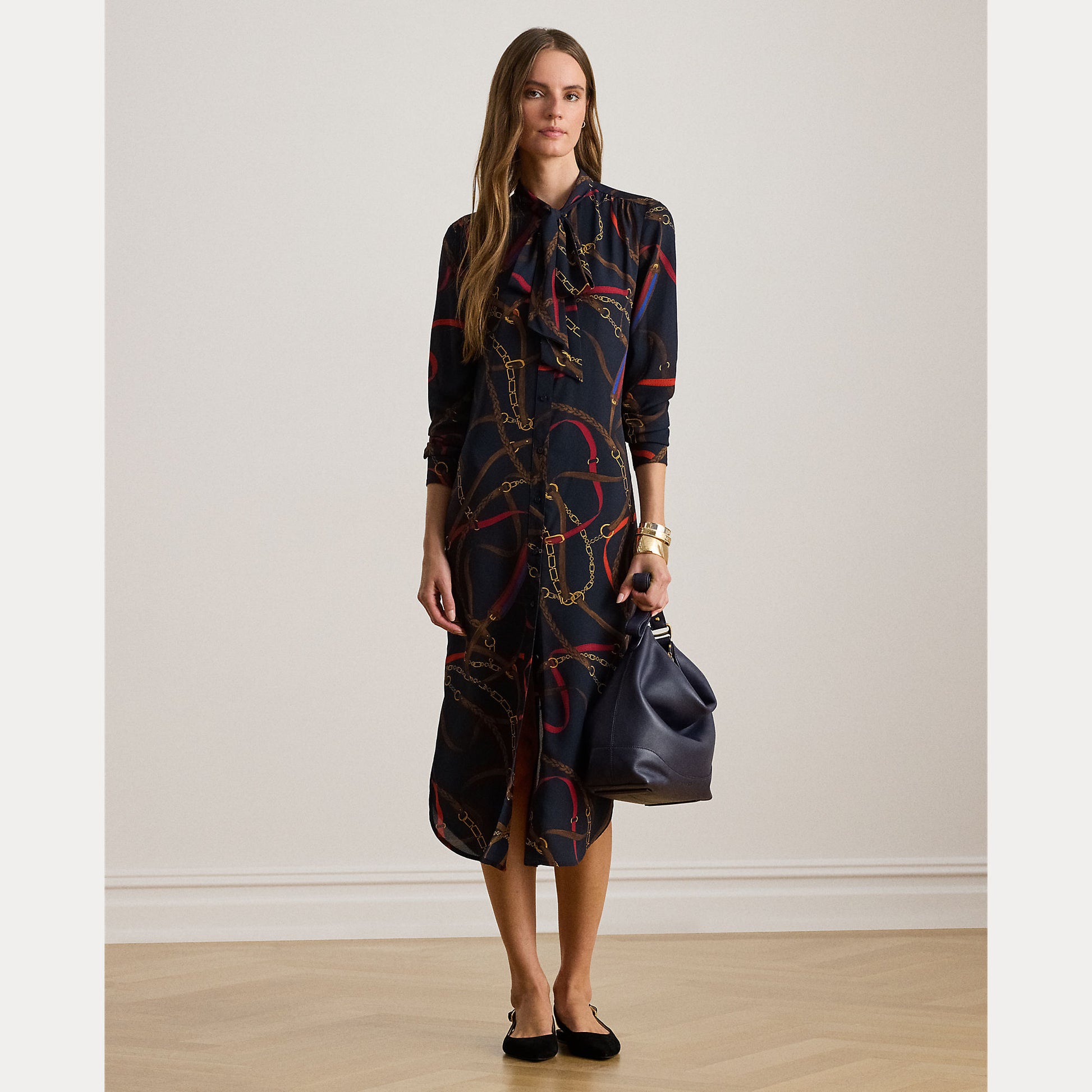 abito in georgette 200-P03552 001 LAUREN RALPH LAUREN 