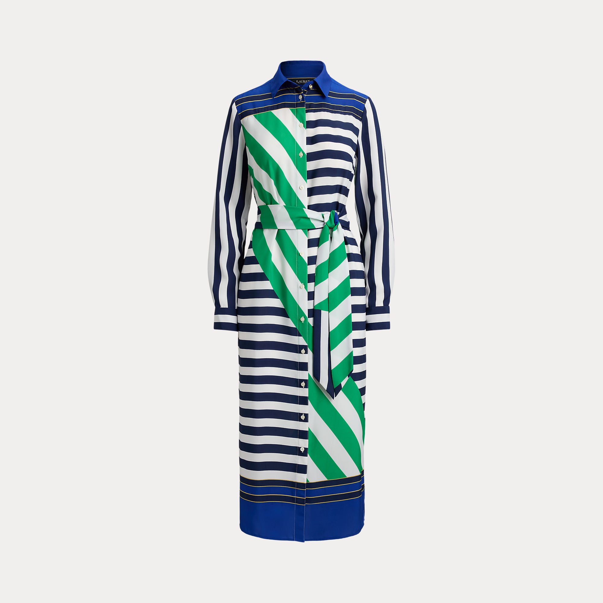 abito a camicia a righe 200-P03700 001 LAUREN RALPH LAUREN 