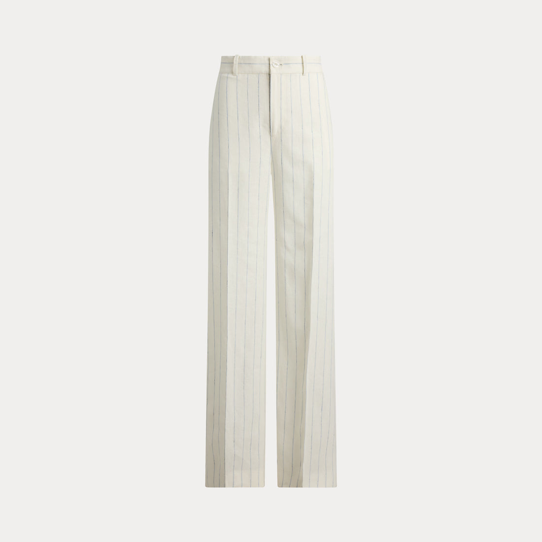 pantaloni in lino a righe 200-P08942 001 LAUREN RALPH LAUREN 