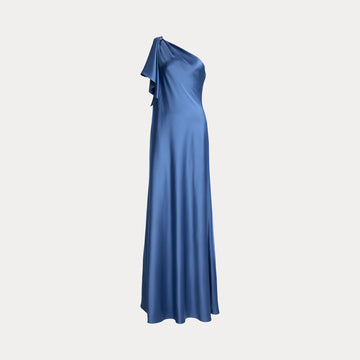 abito monospalla in raso 253-909454 012 LAUREN RALPH LAUREN 