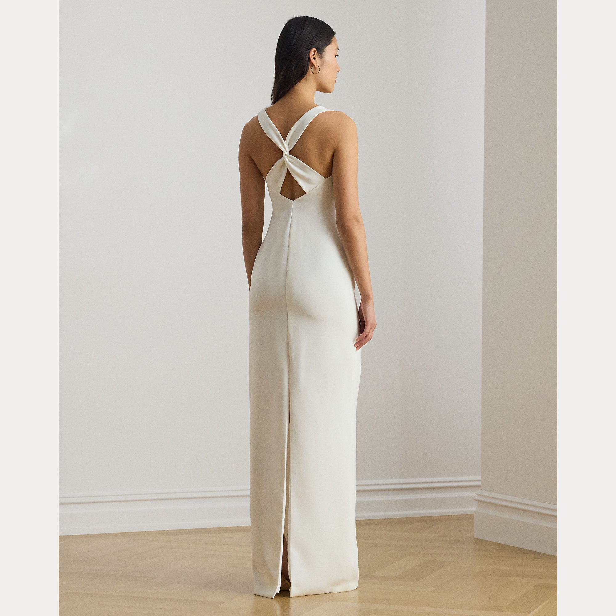 abito smanicato in crepe 253-P08933 001 LAUREN RALPH LAUREN 