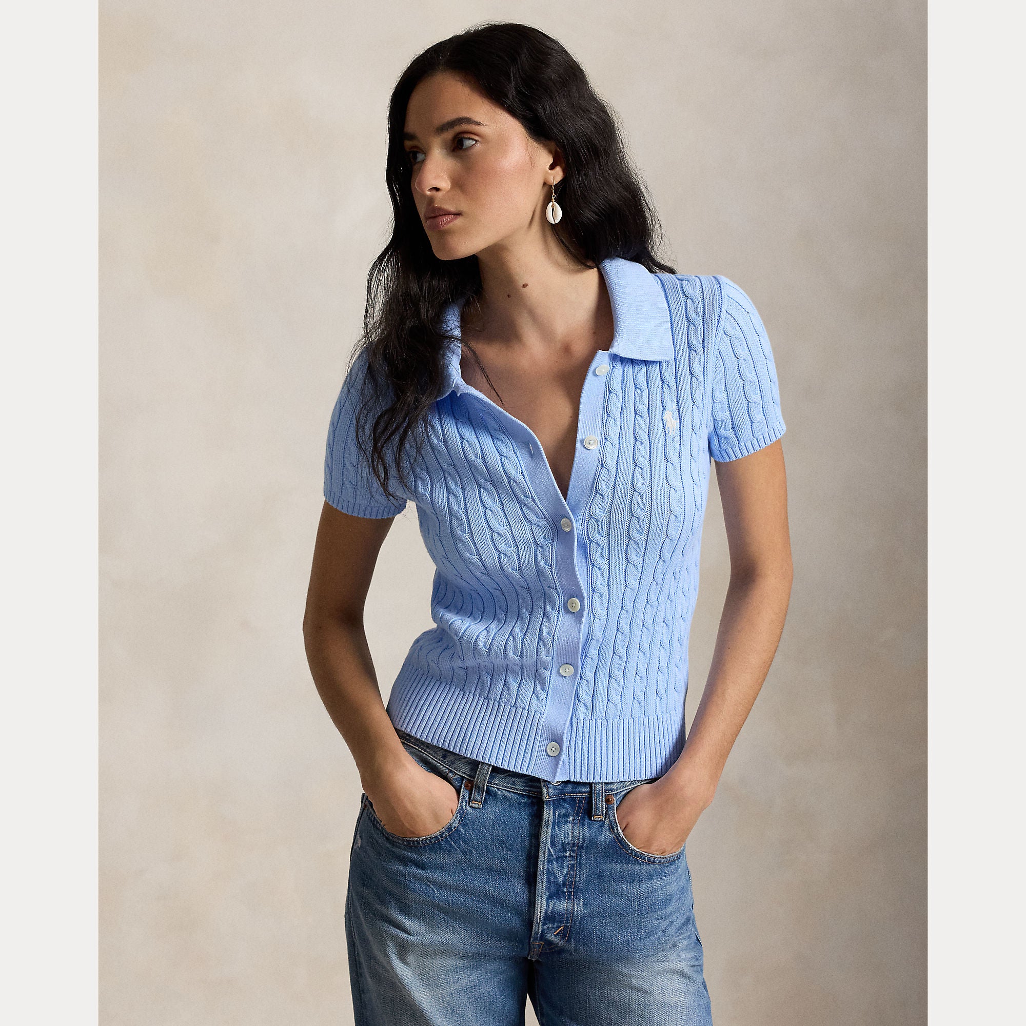 polo a trecce 211-963486 500 RALPH LAUREN POLO 