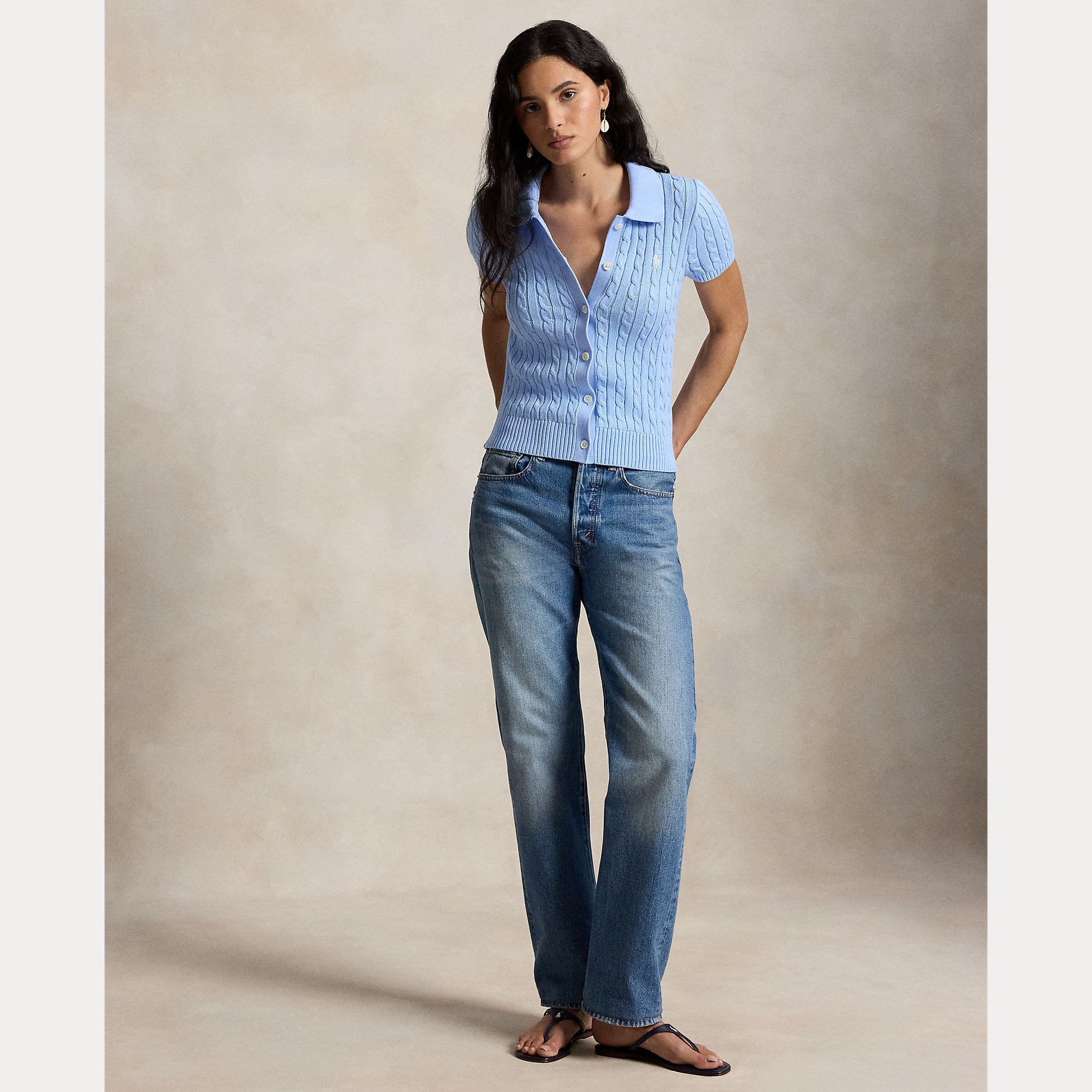 polo a trecce 211-963486 500 RALPH LAUREN POLO 