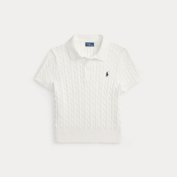 polo in cotone a trecce 211-972118 501 RALPH LAUREN POLO 
