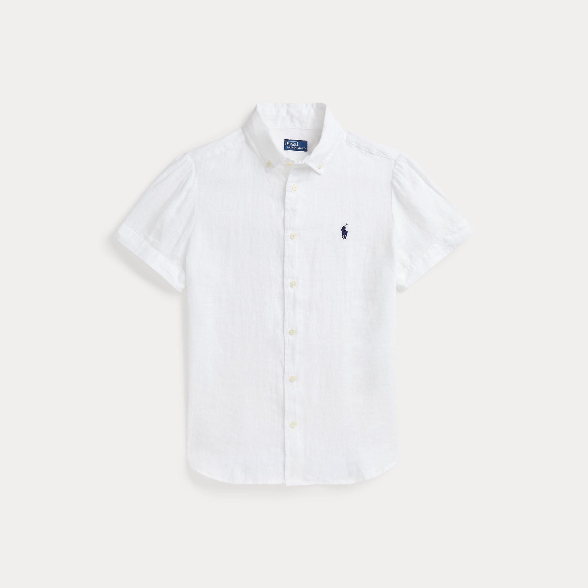 camicia in lino maniche corte 211-973366 002 RALPH LAUREN POLO 
