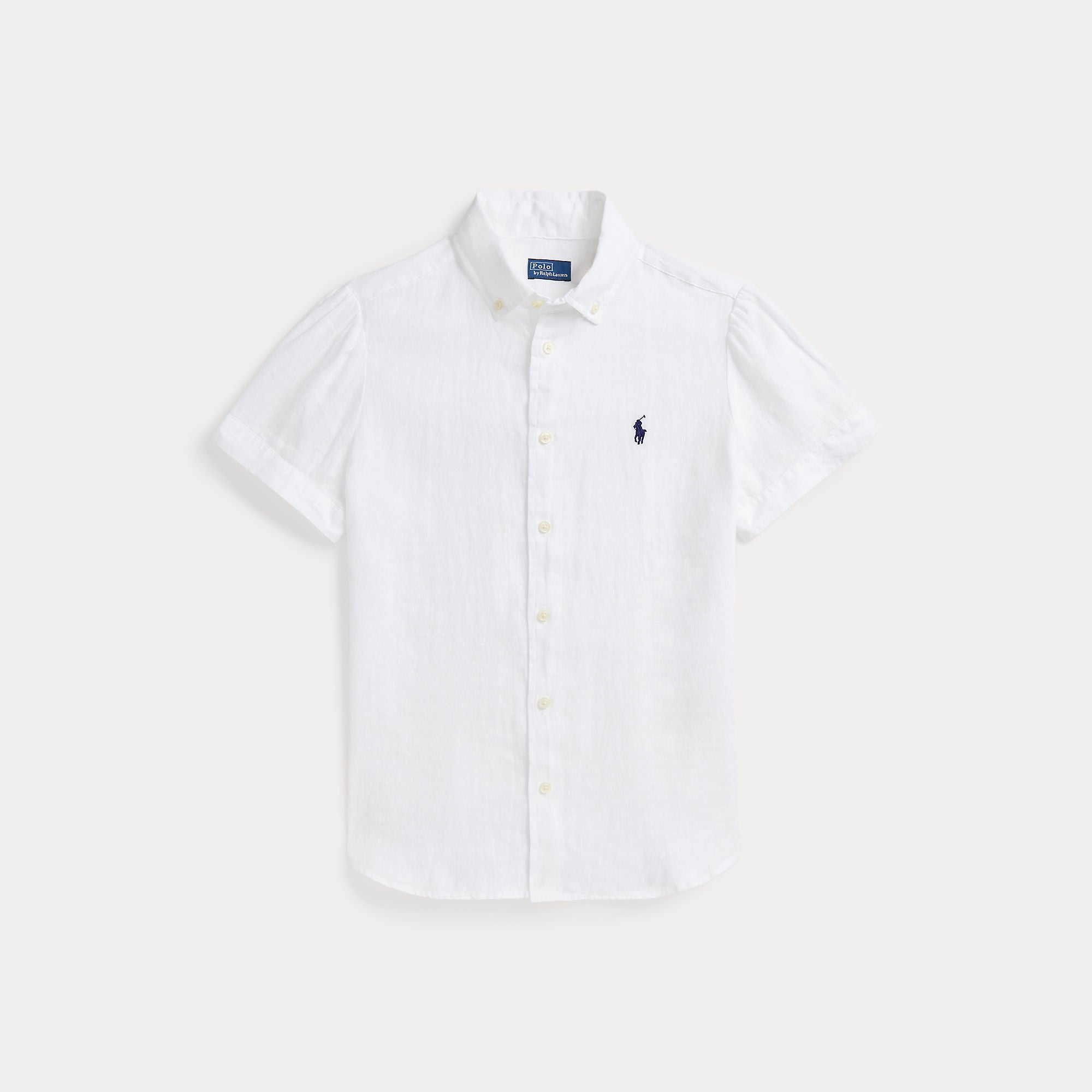 camicia in lino maniche corte 211-973366 002 RALPH LAUREN POLO 