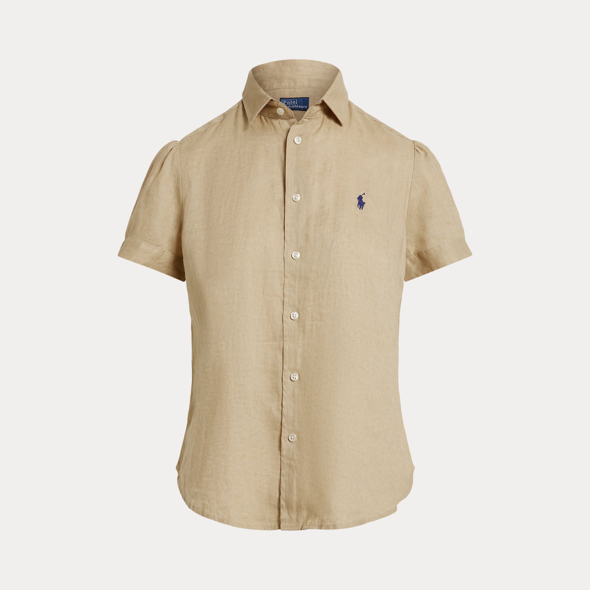 camicia in lino maniche corte 211-973366 507 RALPH LAUREN POLO 