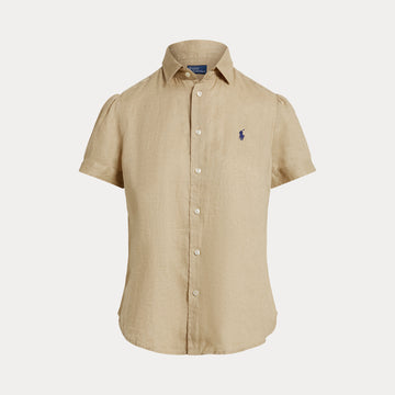 camicia in lino maniche corte 211-973366 507 RALPH LAUREN POLO 