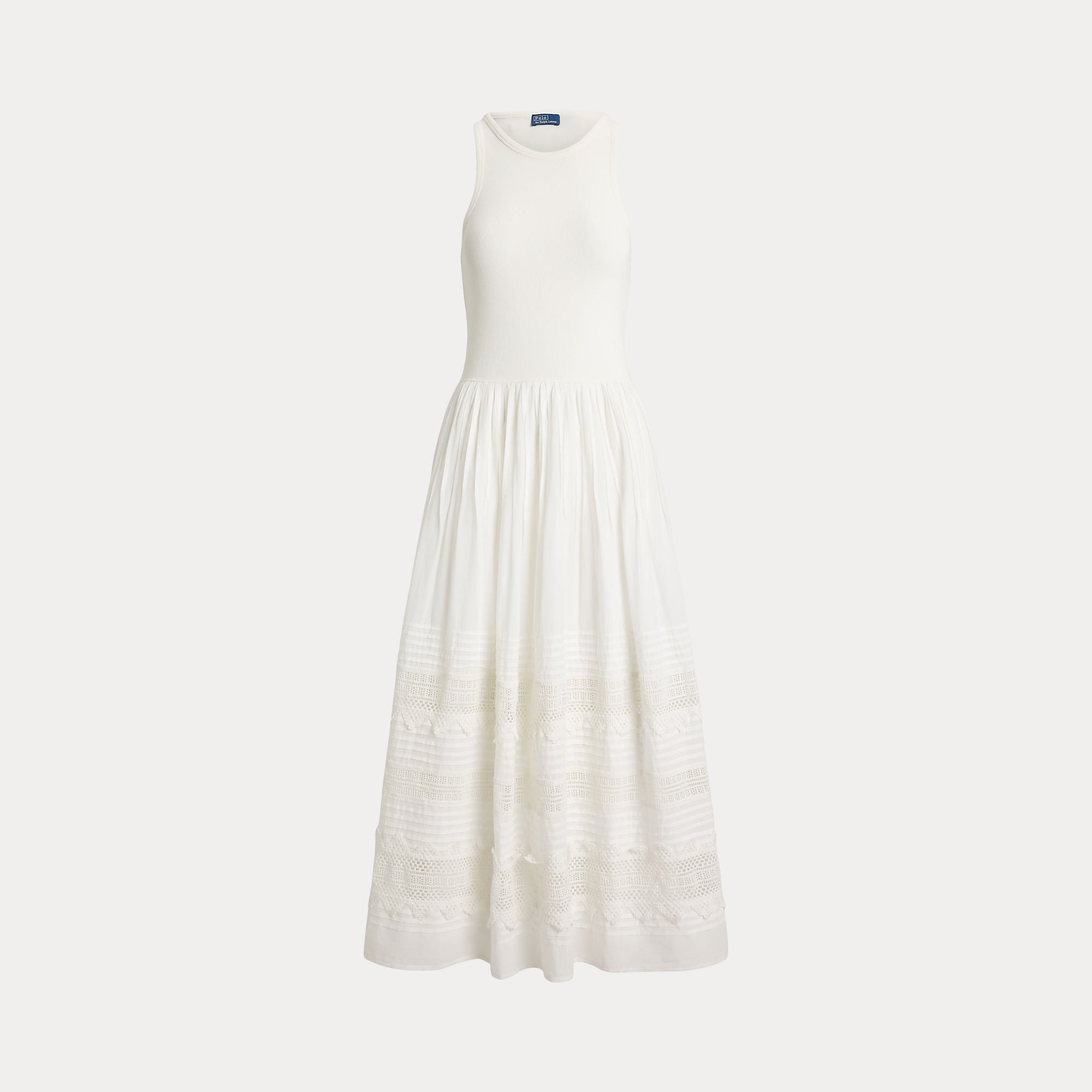 abito con bordi in pizzo 211-A12914 001 RALPH LAUREN POLO 