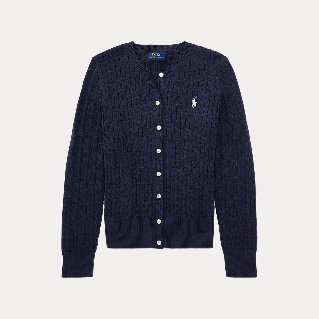 cardigan mini trecce bimba 313-543047 011 RALPH LAUREN POLO 