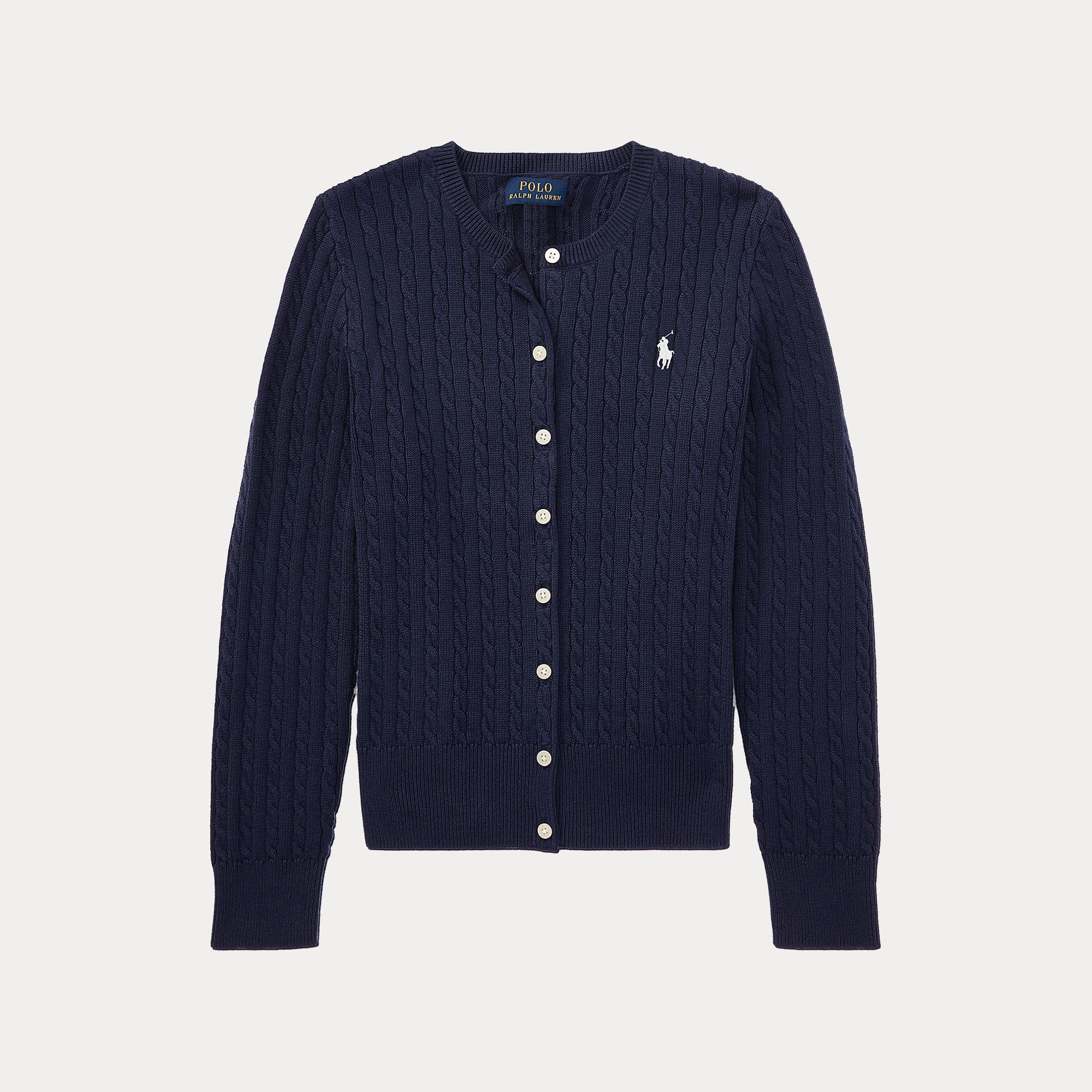cardigan mini trecce bimba 313-543047 011 RALPH LAUREN POLO 