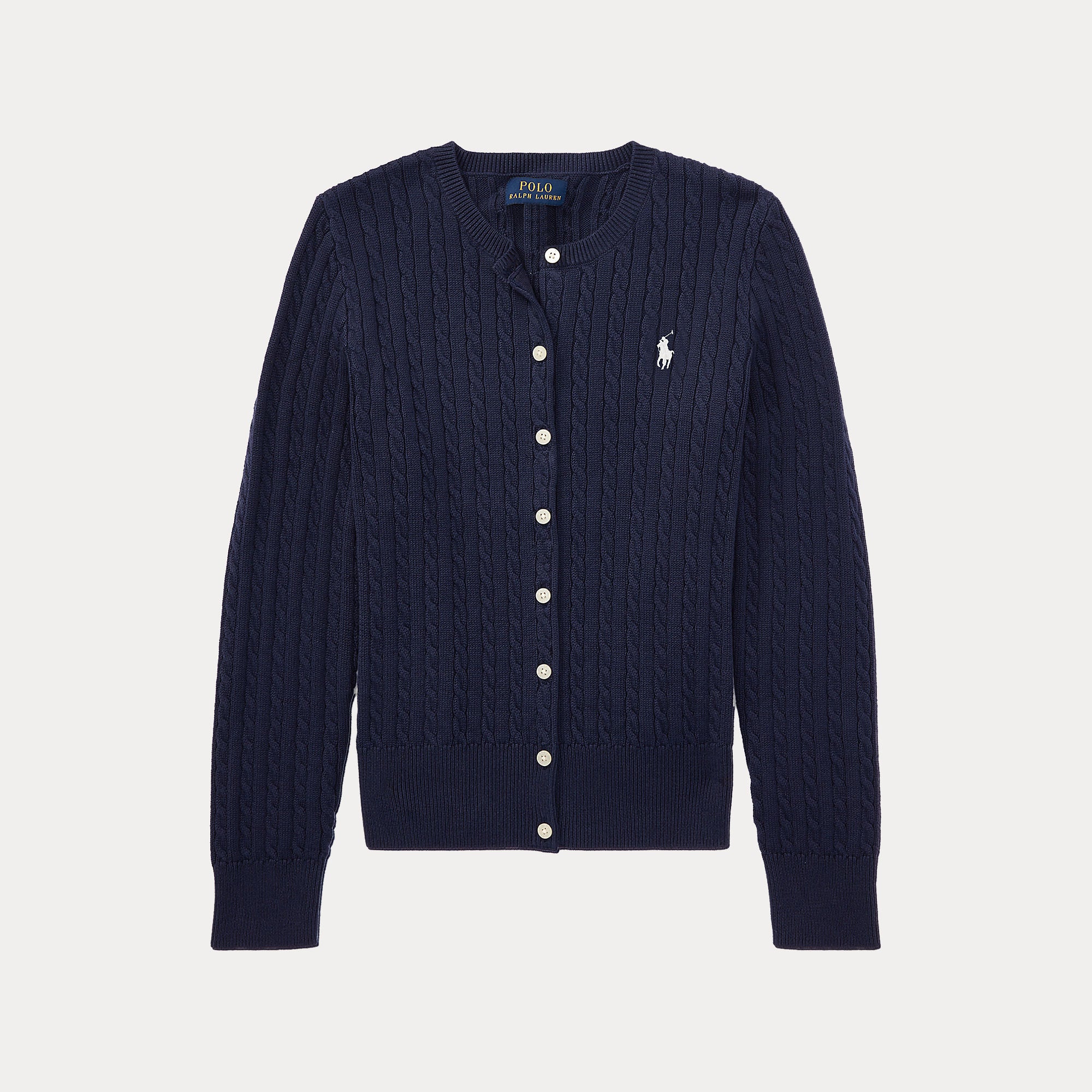 cardigan mini trecce bimba 313-543047 011 RALPH LAUREN POLO 