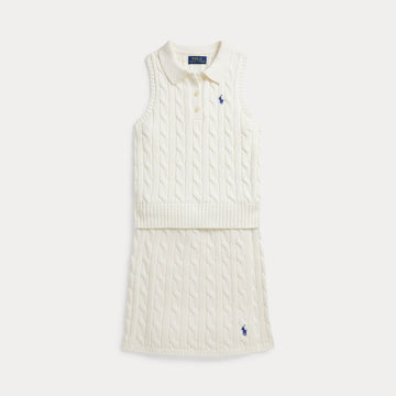 completo polo e gonna bimba 313-A11239 002 RALPH LAUREN POLO 