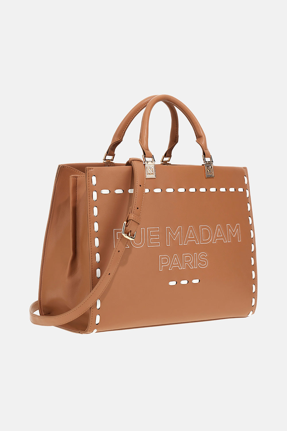 Borsa Iconique spring tote 1531ICONIQUE COGNAC RUE MADAM PARIS 