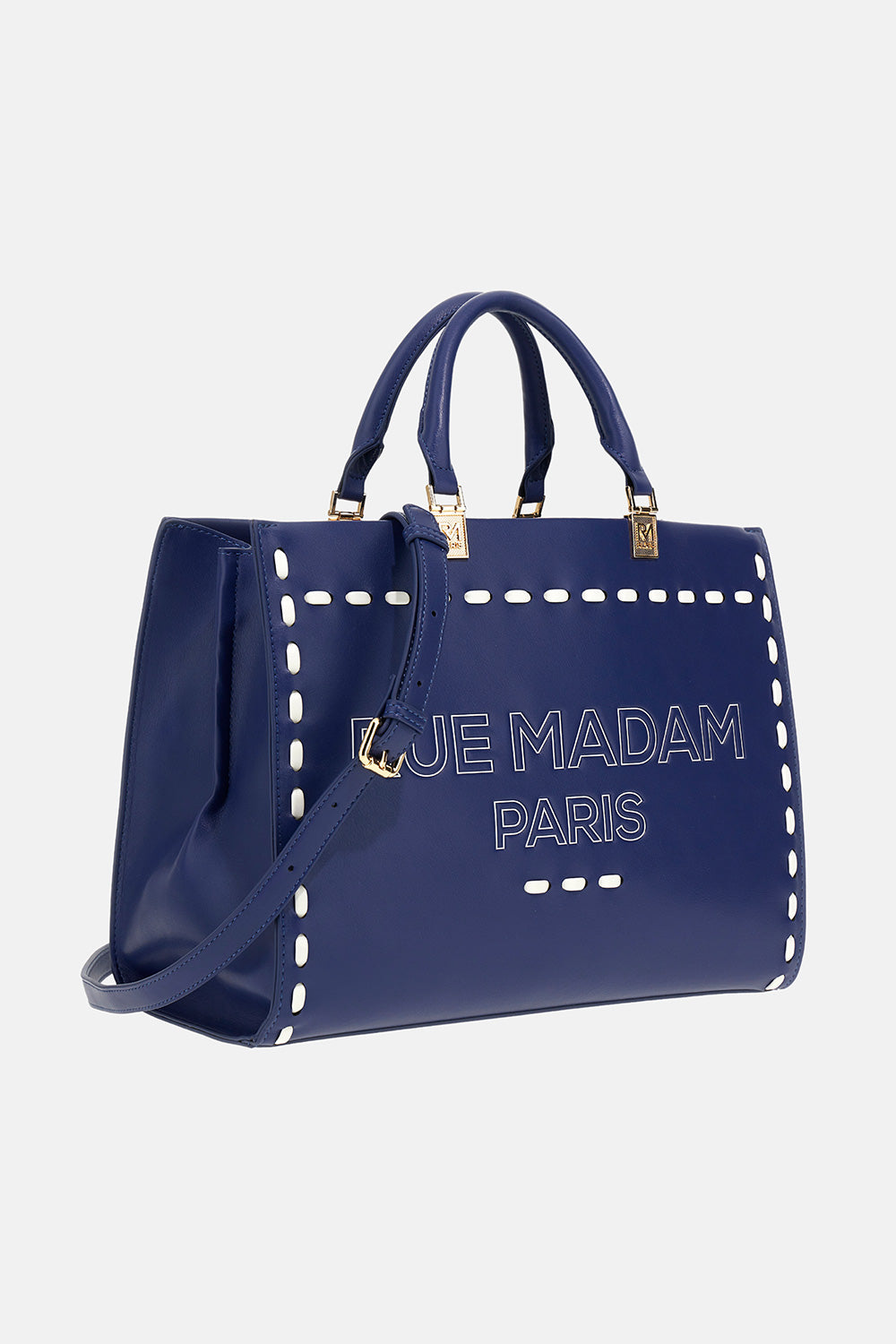 Borsa Iconique spring tote 1531ICONIQUE NAVY RUE MADAM PARIS 