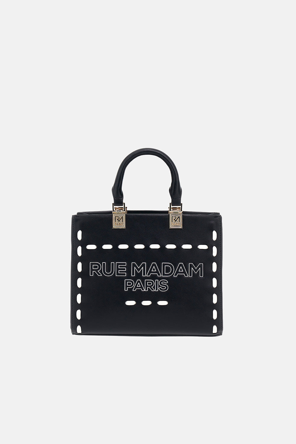 Borsa iconique mini tote 1532ICONIQUE BLACK RUE MADAM PARIS 