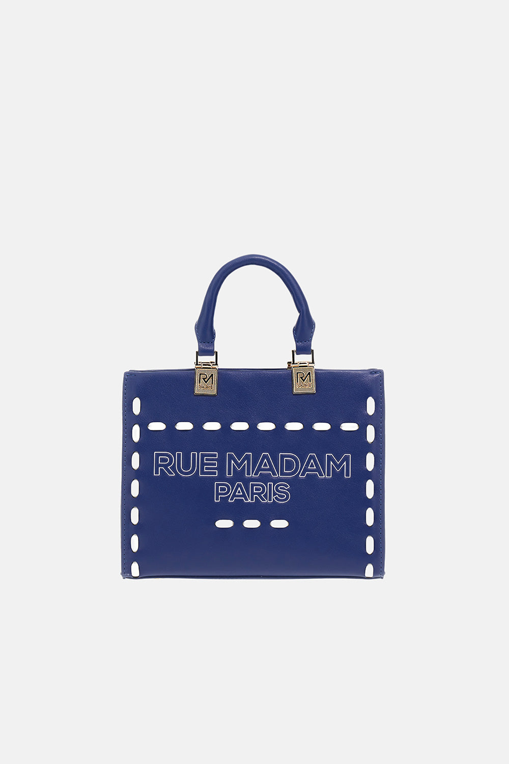 Borsa iconique mini tote 1532ICONIQUE NAVY RUE MADAM PARIS 