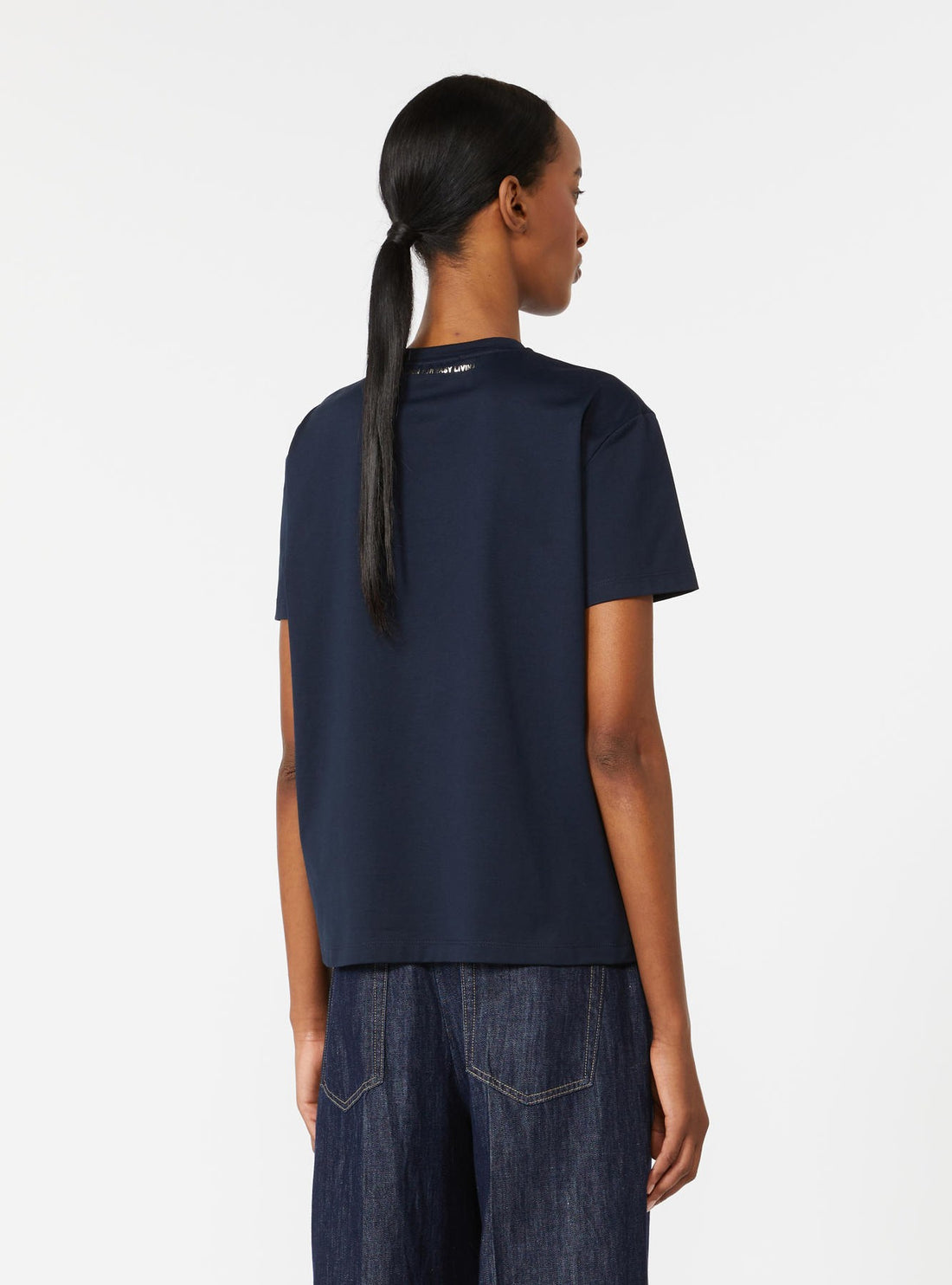t-shirt in jersey di cotone SMMEDILE 006 S MAXMARA 