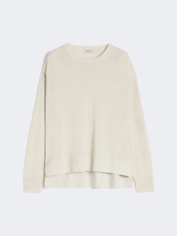 maglia in filato di lino SMMFIORIRE 002 S MAXMARA 