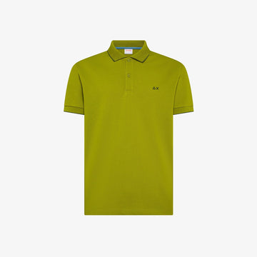 polo small stripe A36111 OLIVA SUN68 